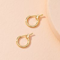 New Trendy Big Hoop Fashion Exaggerated Earrings For Women Hot-saling Wholesale sku image 1
