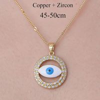 201 Stainless Steel Zircon Simple Style Polishing Plating Inlay Tree Heart Shape Butterfly Zircon Pendant Necklace sku image 8