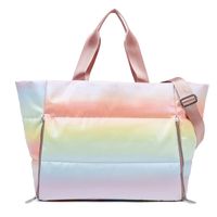 Unisex Fashion Solid Color Nylon Waterproof Travel Bags sku image 5