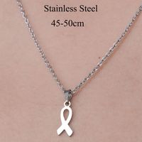 201 Stainless Steel Simple Style Polishing Plating Human Arrow Hook Pendant Necklace sku image 7