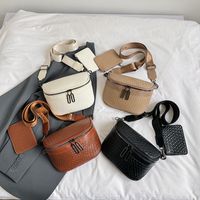 Women's Pu Leather Solid Color Streetwear Oval Zipper Shoulder Bag Box Bag main image 5