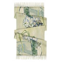 Women's Retro Oil Painting Polyester Silk Scarves sku image 16