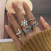 Streetwear Insect Alloy Plating Women's Rings main image 1