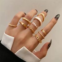 Streetwear Insect Alloy Plating Women's Rings sku image 4