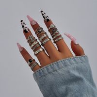 Streetwear Insect Alloy Plating Women's Rings sku image 8
