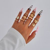 Streetwear Insect Alloy Plating Women's Rings sku image 9