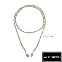 Lady Solid Color Freshwater Pearl Beaded Women's Necklace main image 2