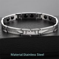 Simple Style Solid Color Titanium Steel Unisex Bracelets main image 1