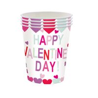 Valentine's Day Sweet Pastoral Heart Shape Paper Family Gathering Party Festival Tableware sku image 4