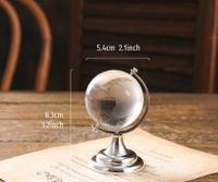 Simple Style Ball Glass Ornaments Artificial Decorations sku image 1