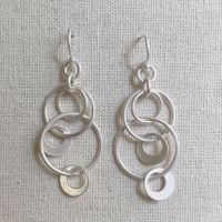 1 Pair Basic Modern Style Geometric Copper Drop Earrings main image 4