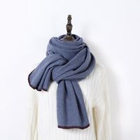 Women's Simple Style Solid Color Cashmere Scarf sku image 9