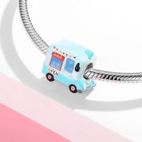 Cartoon Style Car Sterling Silver Jewelry Accessories sku image 12
