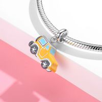 Cartoon Style Car Sterling Silver Jewelry Accessories sku image 9
