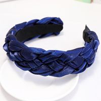 Women's Simple Style Solid Color Cloth Criss Cross Hair Band sku image 2