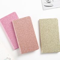 1 Piece Solid Color Class Learning Imitation Leather Paper Cute Notebook main image 4