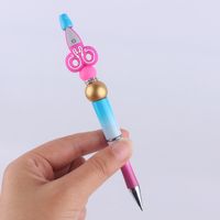 1 Piece Scissors Class Learning Daily Silica Gel Cute Ballpoint Pen sku image 3