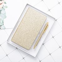 1 Piece Solid Color Class Learning Imitation Leather Paper Cute Notebook sku image 2