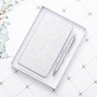 1 Piece Solid Color Class Learning Imitation Leather Paper Cute Notebook sku image 3