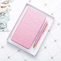 1 Piece Solid Color Class Learning Imitation Leather Paper Cute Notebook sku image 4