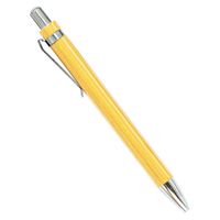 1 Piece Color Block Class Learning Daily Bamboo Wood Simple Style Ballpoint Pen main image 5