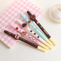 1 Piece Donuts Strawberry Cake Class Learning Daily Plastic Cute Ballpoint Pen main image 4