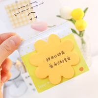 1 Piece Solid Color Class Learning Paper Cute Sticky Note main image 4