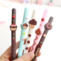 1 Piece Donuts Strawberry Cake Class Learning Daily Plastic Cute Ballpoint Pen main image 3