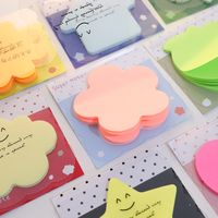 1 Piece Solid Color Class Learning Paper Cute Sticky Note main image 6