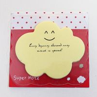1 Piece Solid Color Class Learning Paper Cute Sticky Note sku image 4