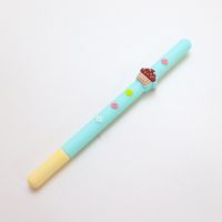 1 Piece Donuts Strawberry Cake Class Learning Daily Plastic Cute Ballpoint Pen sku image 3
