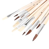 1 Piece Multicolor Class Learning Wood Cute Brush main image 4