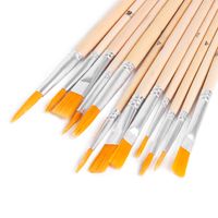 1 Piece Multicolor Class Learning Wood Cute Brush main image 3