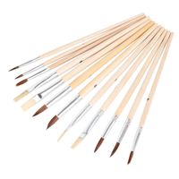 1 Piece Multicolor Class Learning Wood Cute Brush main image 2