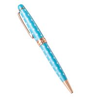 1 Piece Round Dots Color Block Class Learning Metal Cute Ballpoint Pen main image 4