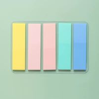 1 Set Solid Color Class Learning Pet Cute Sticky Note sku image 1