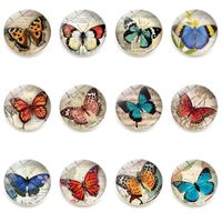 Classic Style Commute Butterfly Synthetic Resin Refrigerator Magnet Artificial Decorations main image 1
