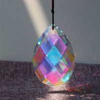 Pastoral Solid Color Crystal White Crystal Pendant Artificial Decorations main image 4