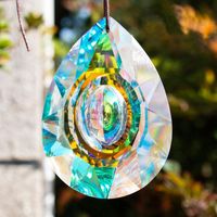 Pastoral Solid Color Crystal White Crystal Pendant Artificial Decorations main image 2