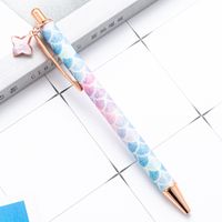 1 Piece Color Block Class Learning Daily Metal Cute Classic Style Ballpoint Pen sku image 8