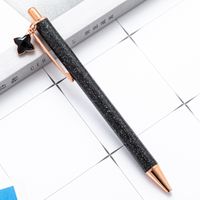 1 Piece Color Block Class Learning Daily Metal Cute Classic Style Ballpoint Pen sku image 5
