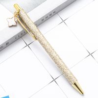 1 Piece Color Block Class Learning Daily Metal Cute Classic Style Ballpoint Pen sku image 2