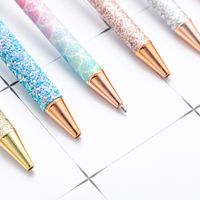 1 Piece Color Block Class Learning Daily Metal Cute Classic Style Ballpoint Pen main image 3
