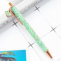 1 Piece Color Block Class Learning Daily Metal Cute Classic Style Ballpoint Pen sku image 14