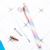 1 Piece Color Block Class Learning Daily Metal Cute Classic Style Ballpoint Pen main image 2