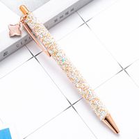 1 Piece Color Block Class Learning Daily Metal Cute Classic Style Ballpoint Pen sku image 15