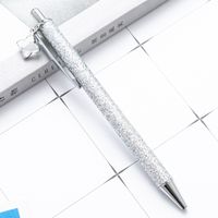 1 Piece Color Block Class Learning Daily Metal Cute Classic Style Ballpoint Pen sku image 3