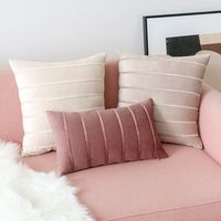 Elegant Retro Solid Color Polyester Pillow Cases main image 5