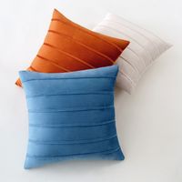 Elegant Retro Solid Color Polyester Pillow Cases main image 1