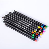 1 Piece Solid Color Learning Plastic Retro Hook Line Pen main image 2